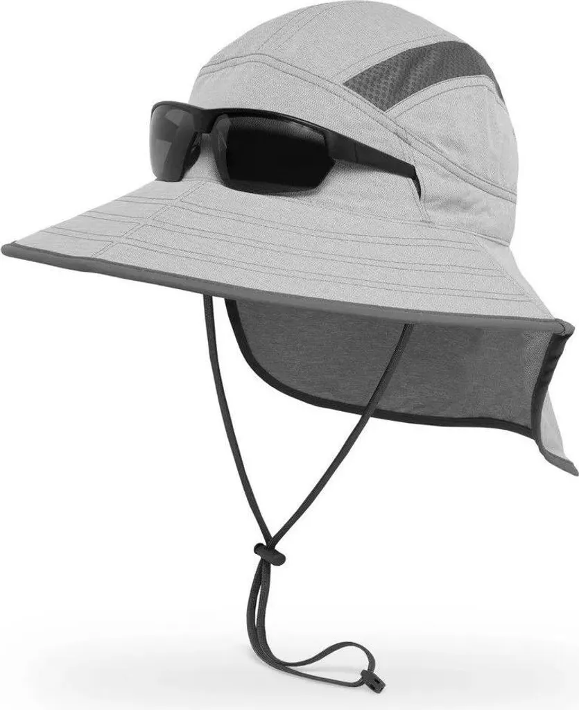 Casquette de Randonnée Ultra Adventure Blanche L Légère et Ventilée - 3