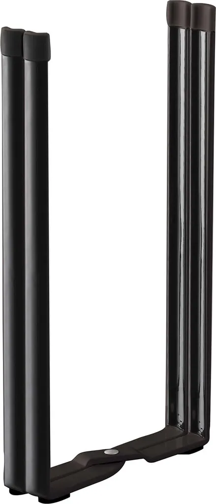 Support polyvalent cuisine en acier noir - Design compact et robuste