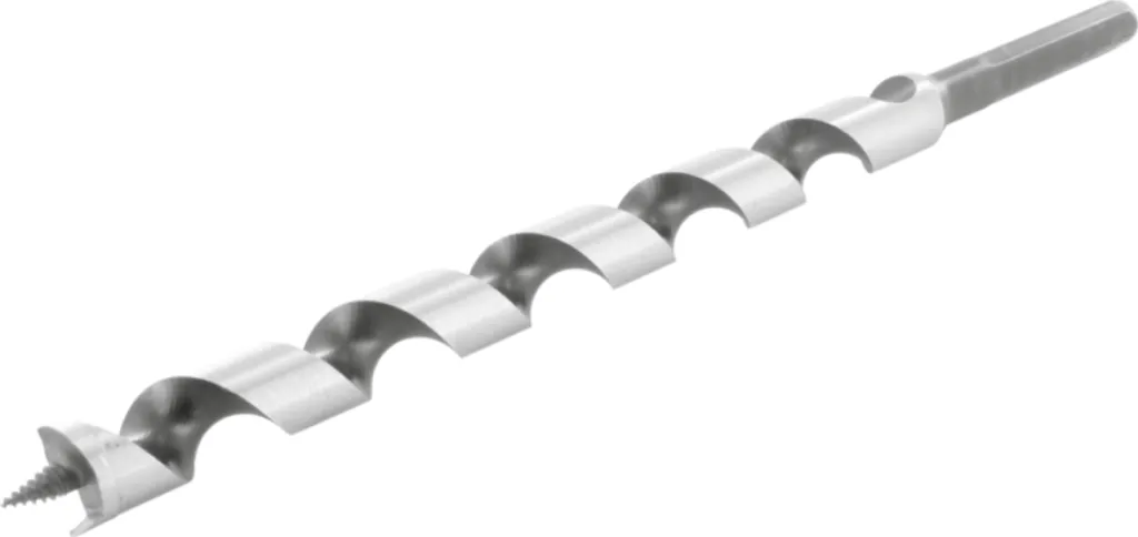 Punta per coclea FAMAG Lewis WS | 15 x 535 x 650 mm con gambo da 13 mm | Punta per legno per fori profondi in legno tenero e duro | Germany | 1410.615