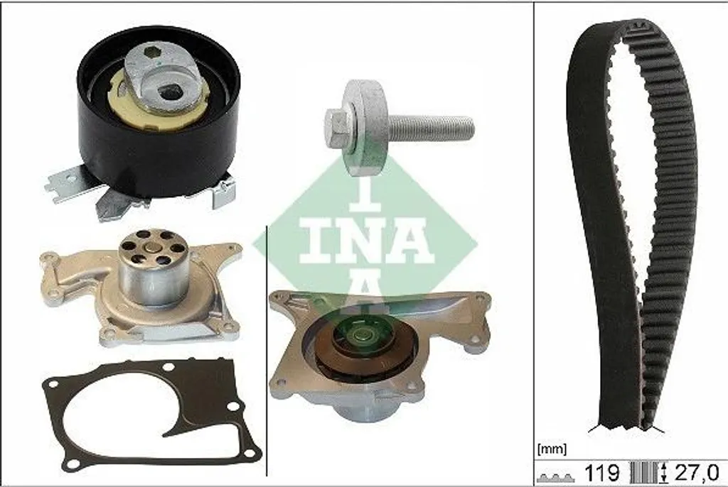 Kit distribution avec pompe Renault 1.5 Blue dCi Dacia Nissan dCi