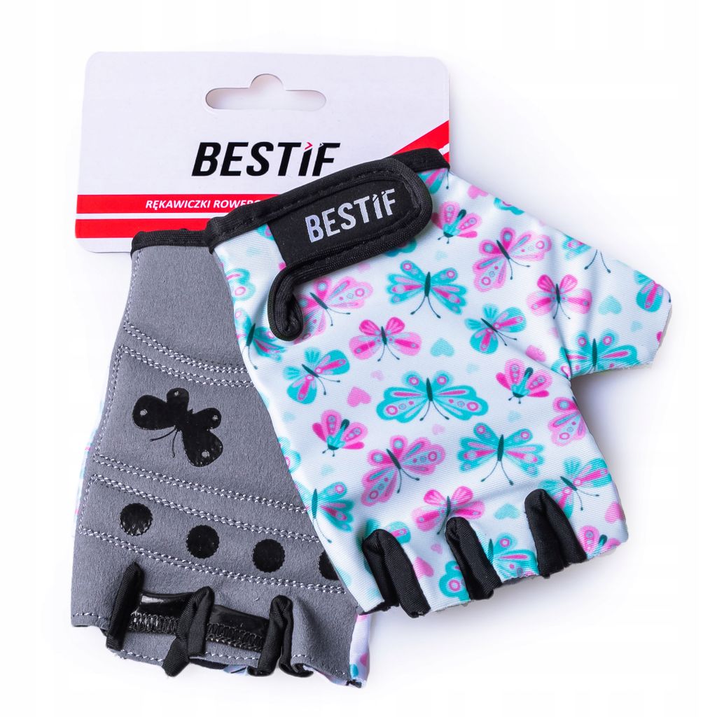 Kiddimoto Fingerlose Fahrradhandschuhe Für Kinder - Sicher & Bunt