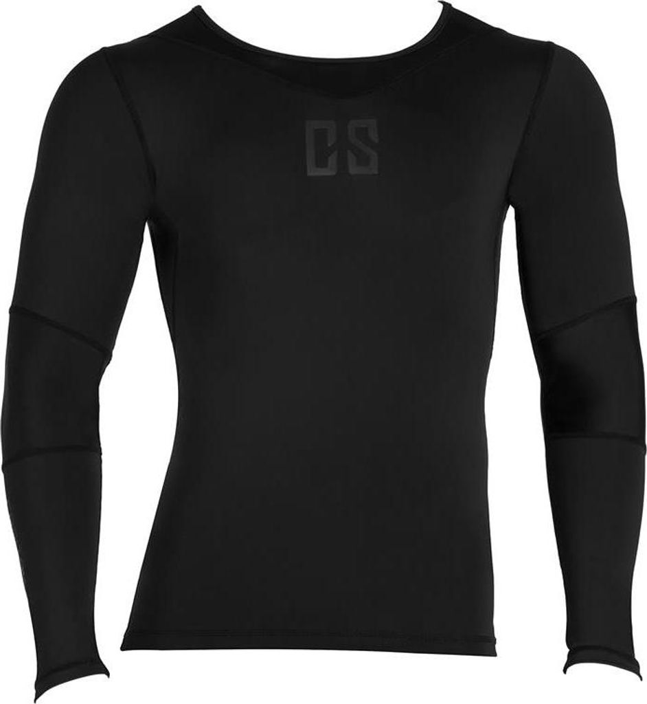 CAPITAL SPORTS Beforce Kompressionsshirt Herren Oberteil Funktionsunterwäsche Langarm Shirt für Männer (Size L, Kompressions- und Laufunterwäsc...