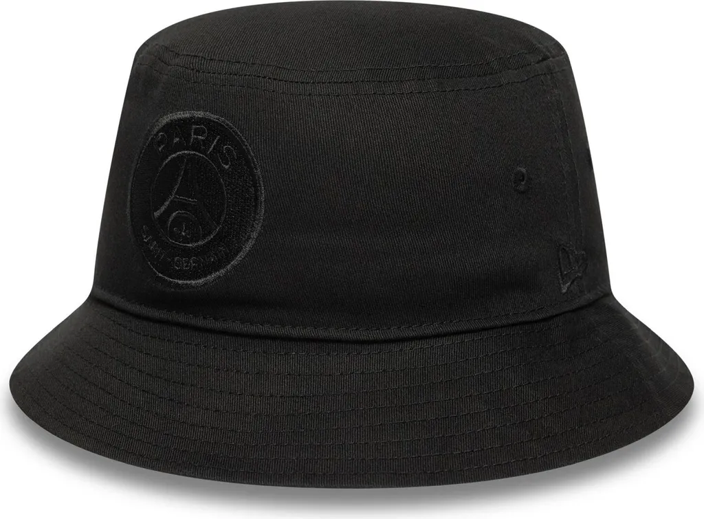 Bob New Era Paris Saint-Germain Noir - Chapeau Officiel PSG Bucket Hat