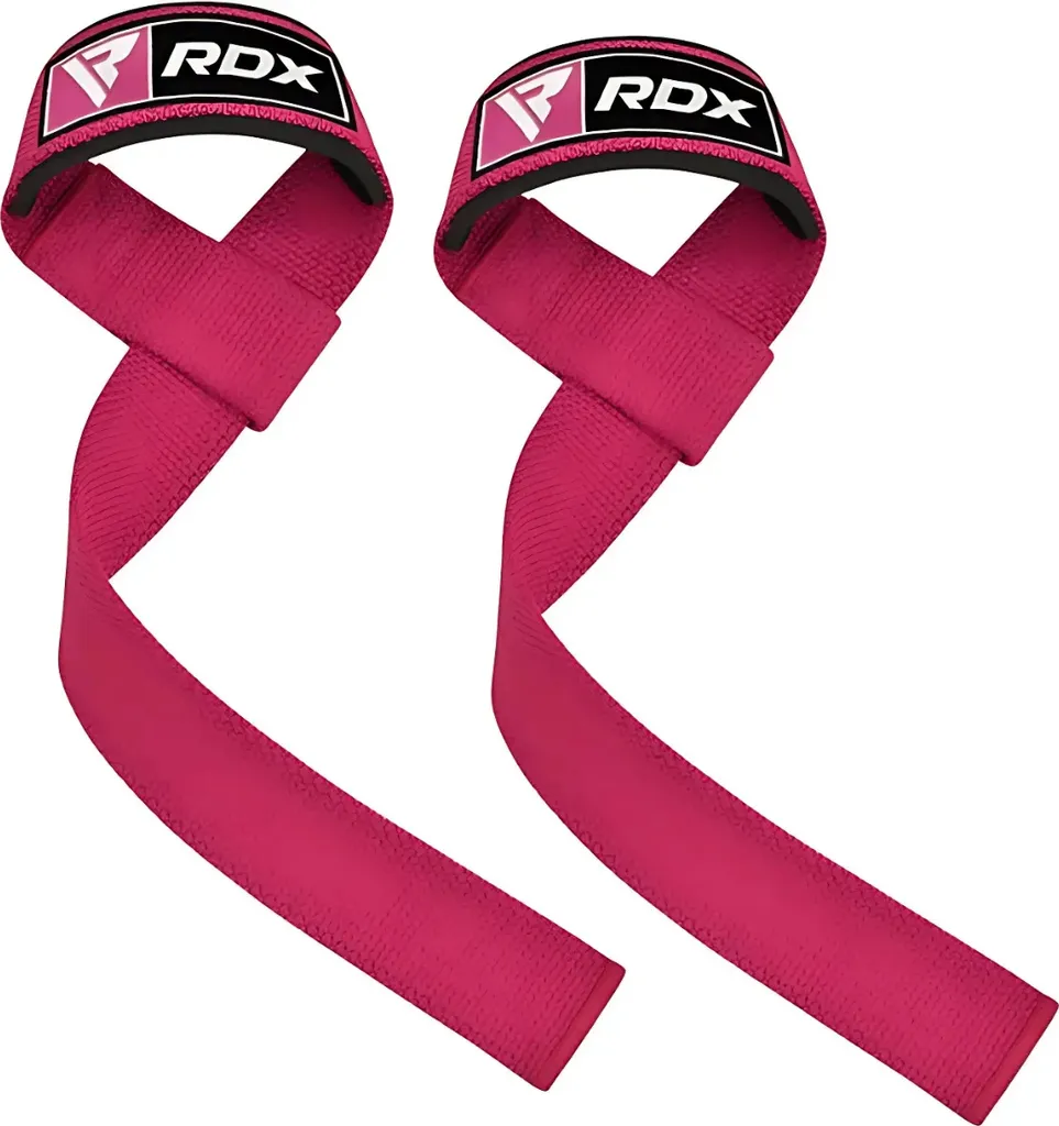 Sangles de Levage Rose RDX W1 - Améliorez votre Grip en Musculation