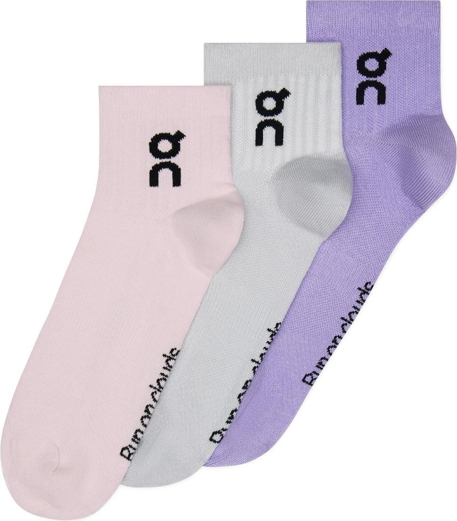 ON Logo Sock Mid 3 er Pack Sportsocken mehrfarbig EU 39-42,5