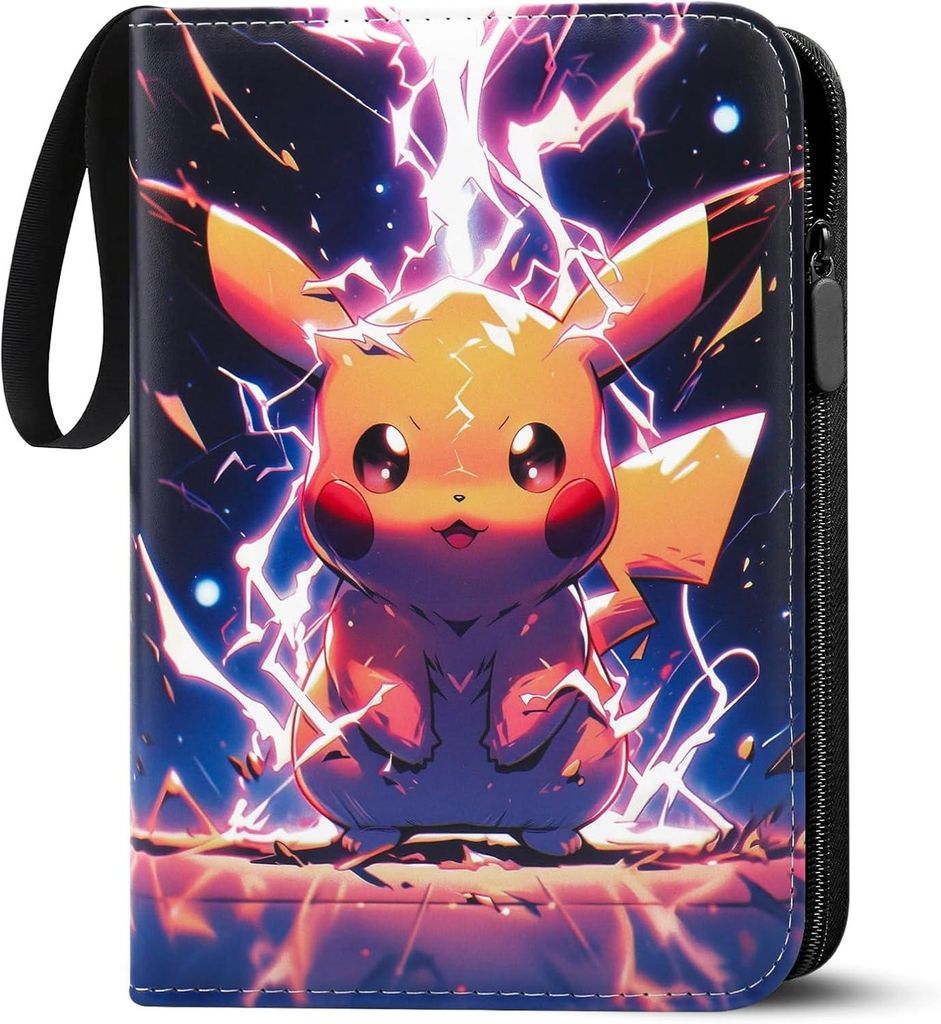 Sammelalbum für Pokemon 900 Karten: 50 Doppelseitige Hüllen (9 Fächer/Seite) - PVC-frei & kompatibel mit Scarlet & Violet, Sword & Shield