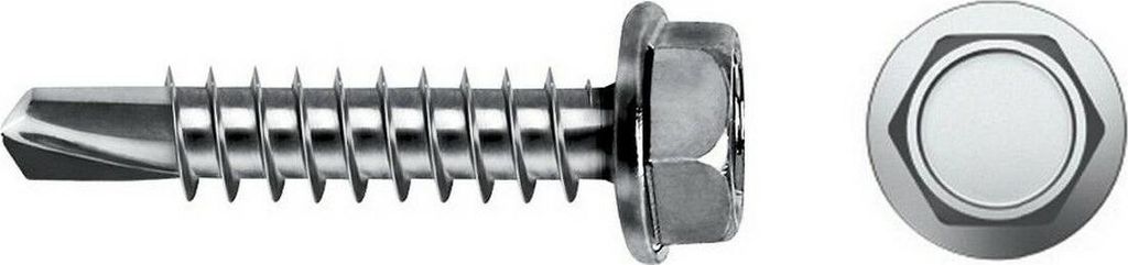 CELO-Blechschraube 4,8 x 16 mm Blechschraube 250 Stück verzinkt