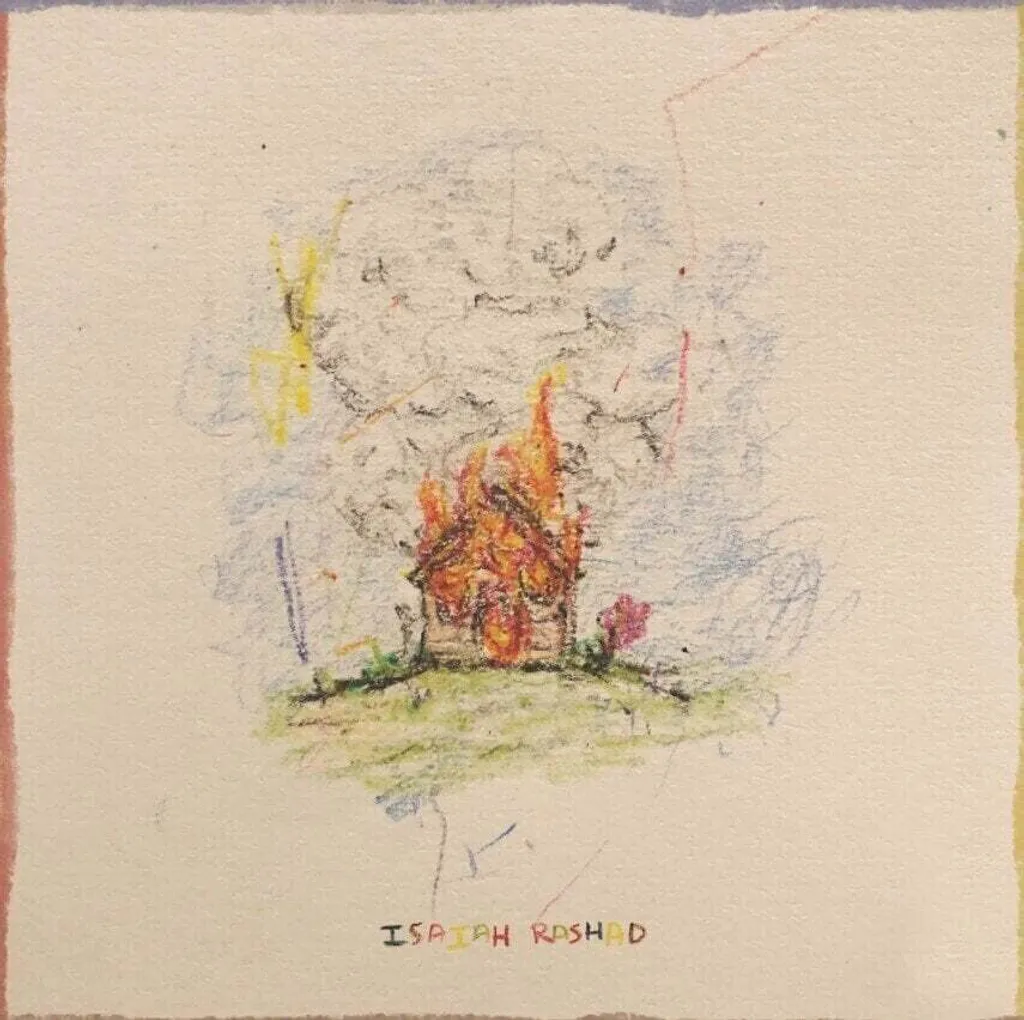 Vinyle Isaiah Rashad House Is Burning Album Hip-Hop LP Pressage Neuf