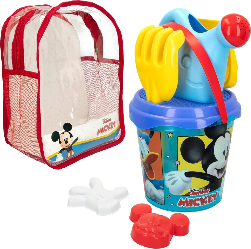 ColorBaby 48217 Sac à dos de plage, Mickey, multicolore Image du produit 