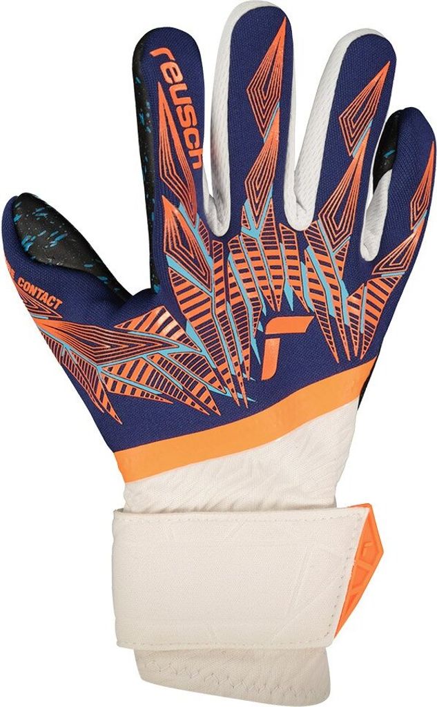 Reusch Pure Contact Fusion Torwarthandschuhe Orange 4 Orange 4