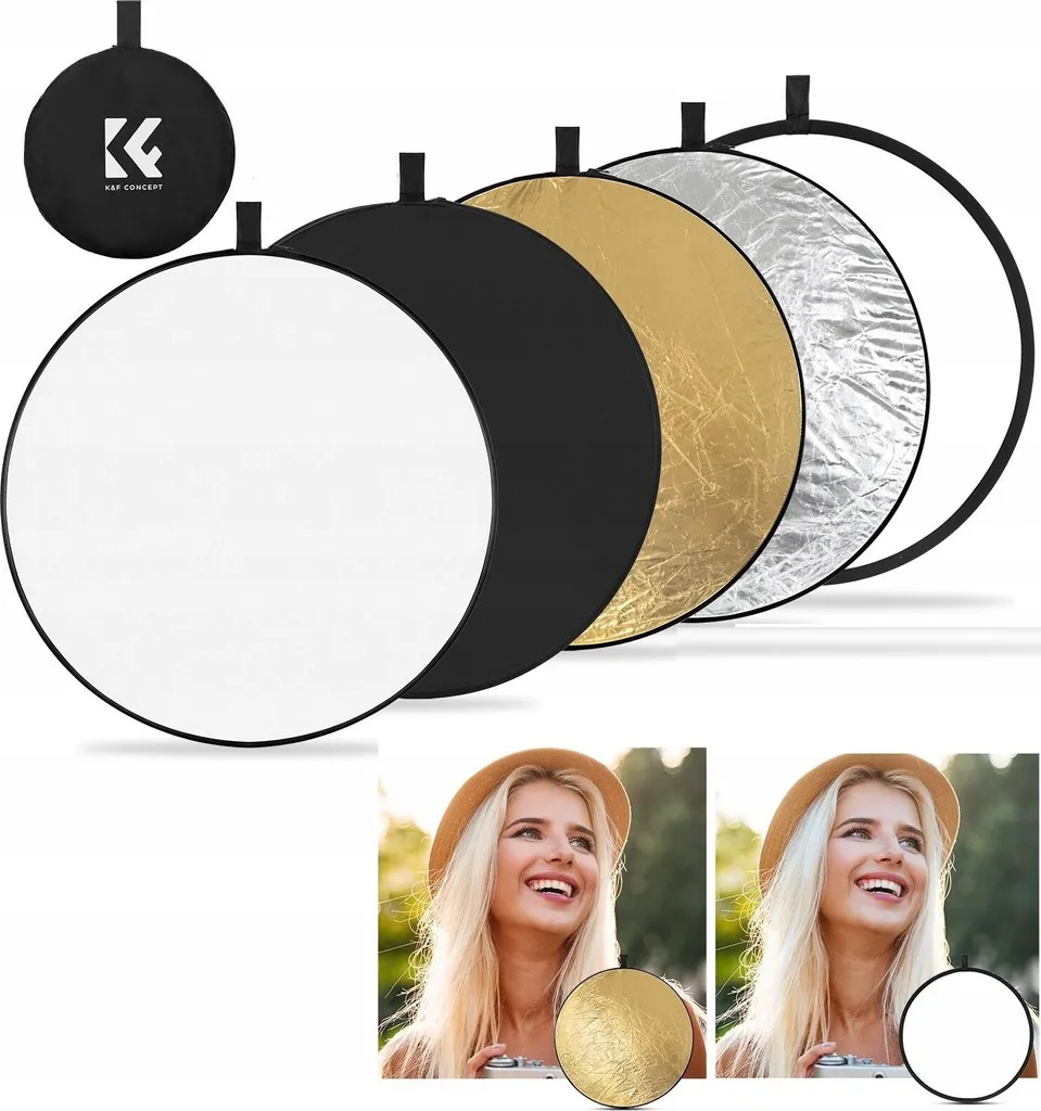 Diffusore Photo Blend 5in1 K&F Concept 56cm KF18.0001 Studio