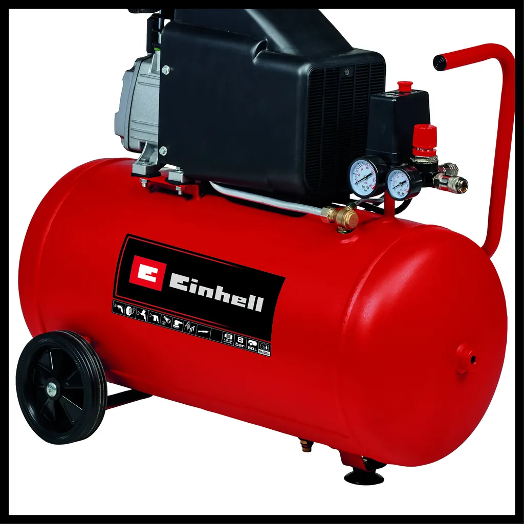 Compresseur Einhell 4007360 Puissant 1800W Débit 270l/min Fiable - 16