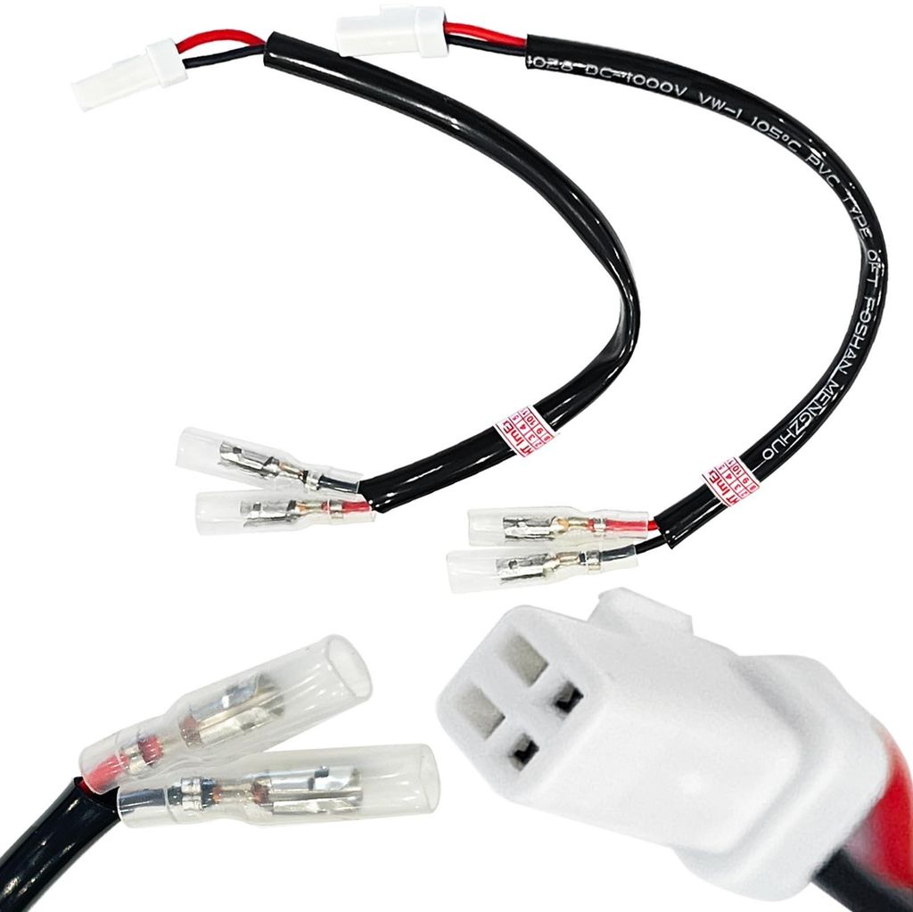1 Paar Mini LED Blinker Adapter Kabel kompatibel mit KTM 2021 890 Adventure R Rally Chassis
