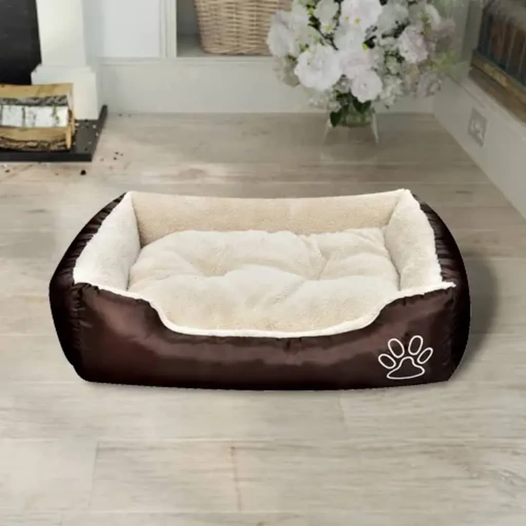 vidaXL Letto caldo per cani con cuscino imbottito XL - Letti per cani - 3