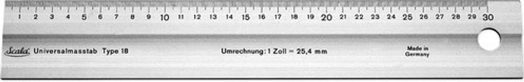 Maßstab Scala 1000 mm Aluminium