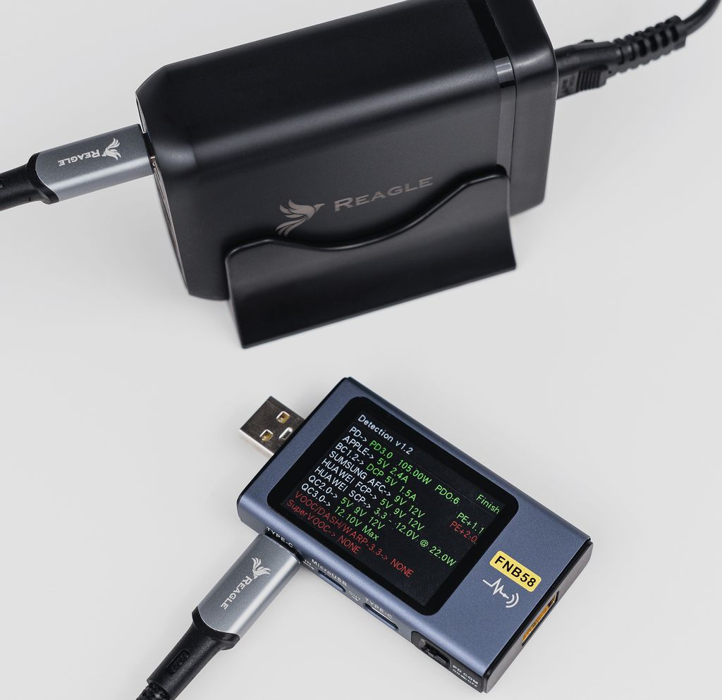 RYCHLÁ NABÍJEČKA GaN 120W PD 3x USB C 3x QC 3.0 PRO LAPTOP Obrázek produktu 