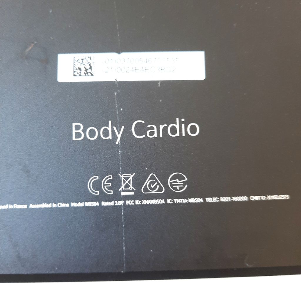 Withings Body Cardio WiFiWaage Anzeige Gesundheitszustands Produktbild 18