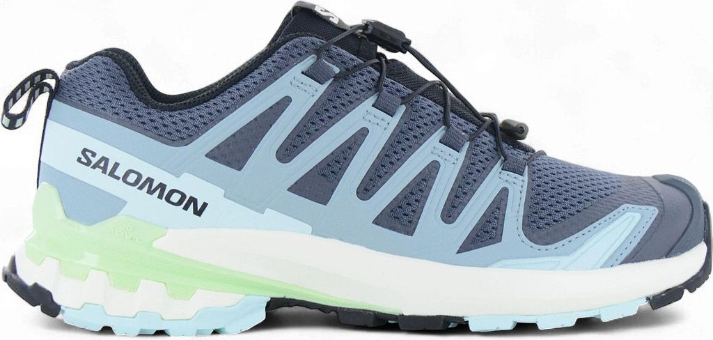Salomon XA PRO 3D V9 W - Damen Wanderschuhe Trail-Running Schuhe Blau 477480 , EU 42 UK 8