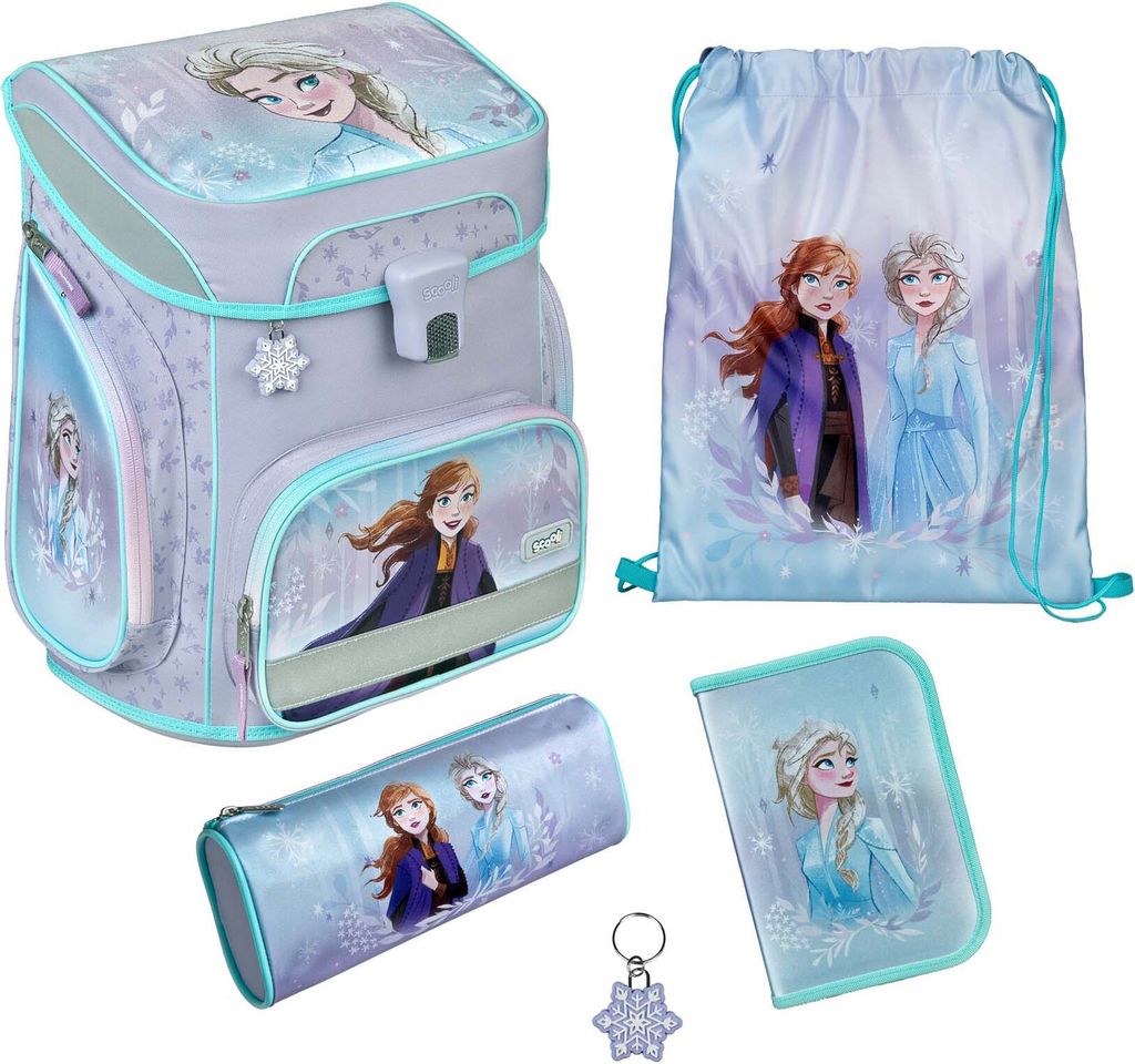 SCOOLI EasyFit Frozen Schulranzen Set, 5tlg. Produktbild 