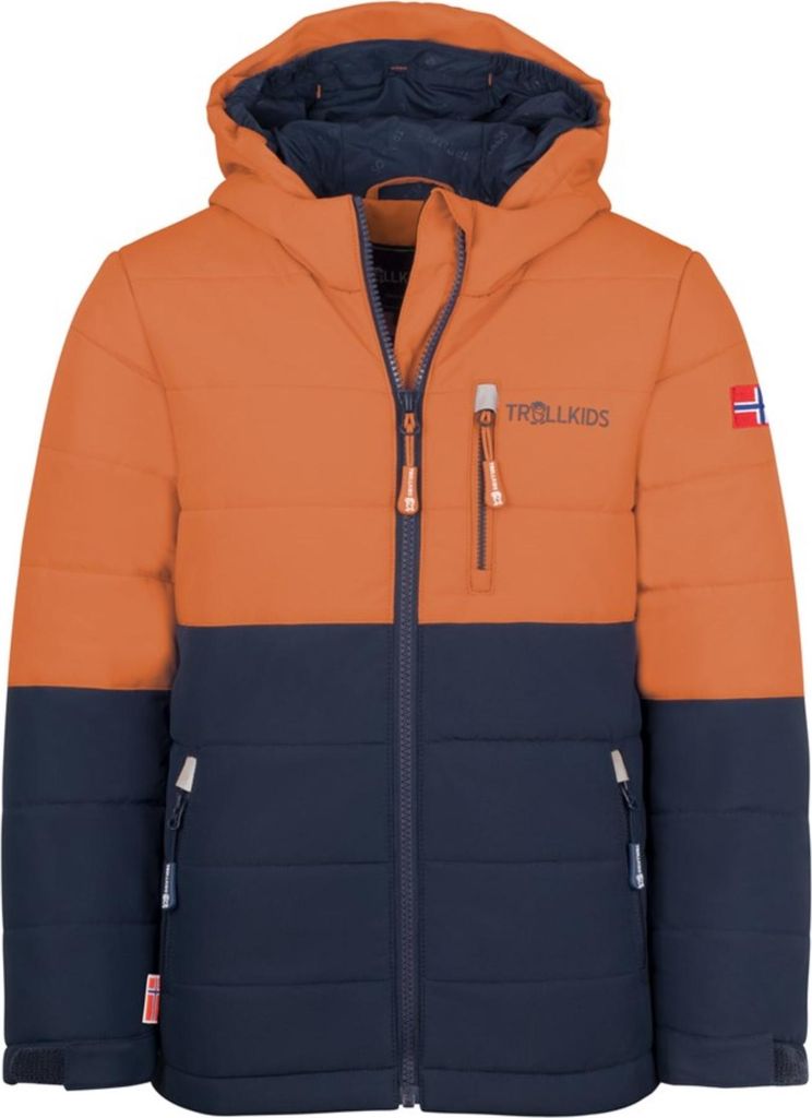 Trollkids Jungen Jacke Orange 513-176 Grösse 176