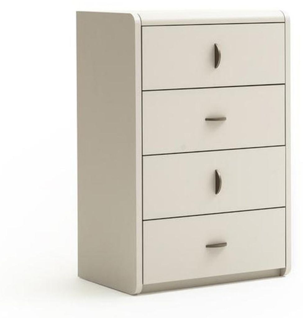 Kommode Schlafzimmer Schubladenkommode Anrichte Sideboard Holz Beige Hochkommode