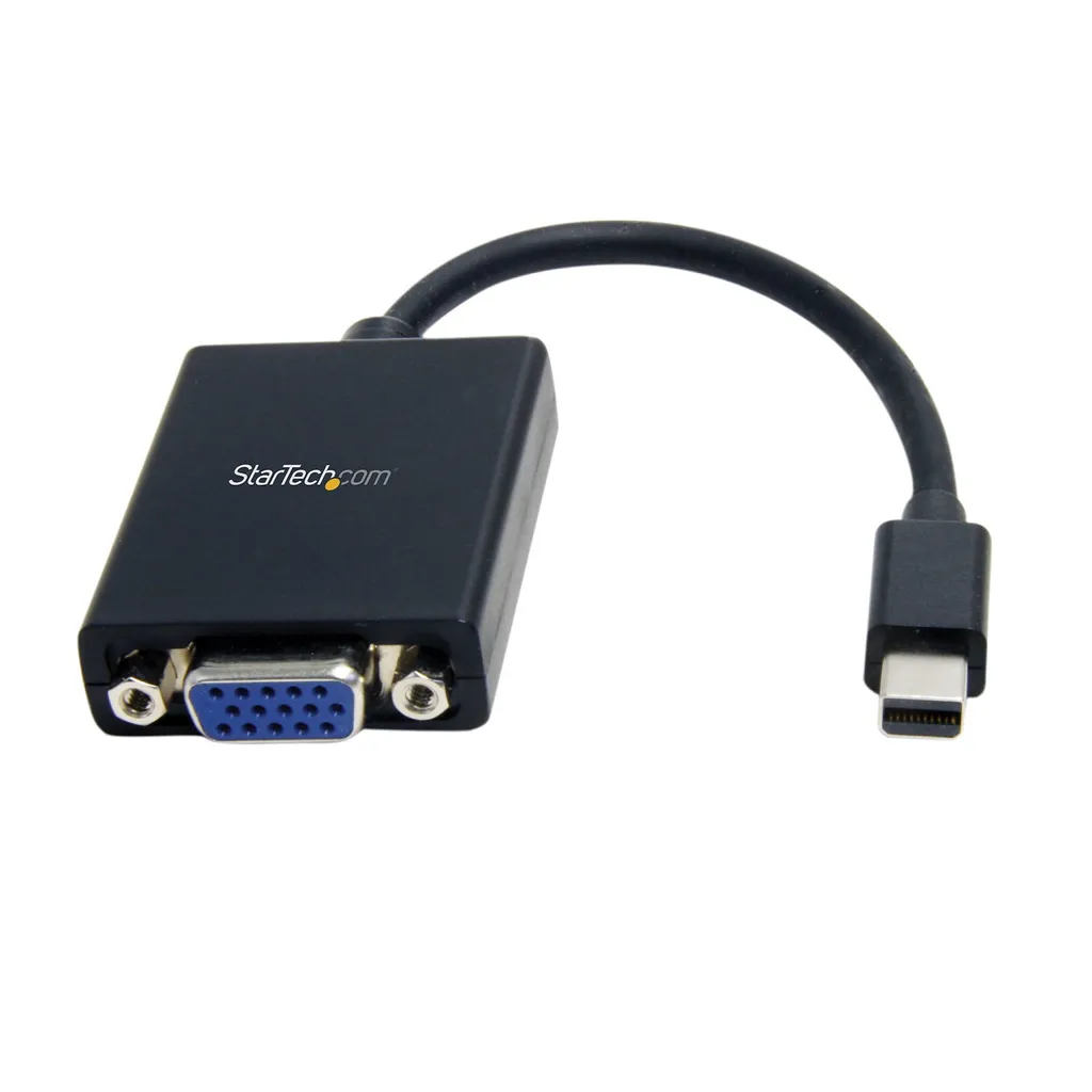 Adaptateur Mini DP vers VGA Actif - Solution Ecran Noir Thunderbolt