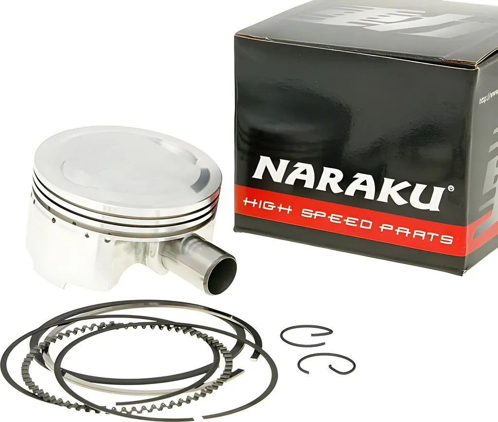 Piston forgé Naraku 63mm pour réparer et booster moteur GY6 180cc