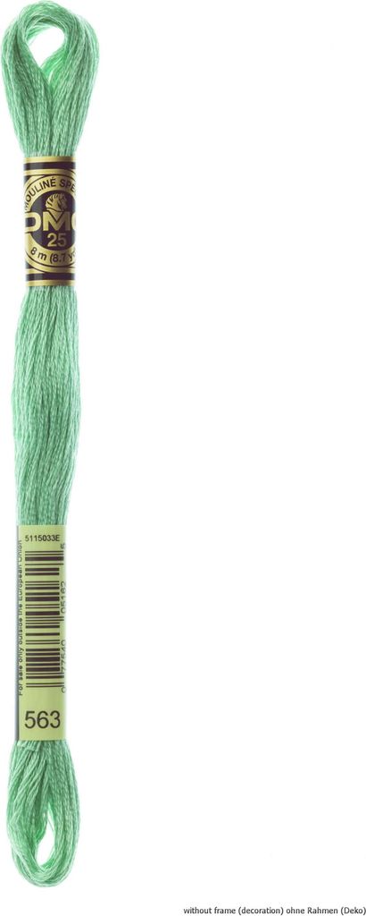 DMC Stickgarn Mouline Special 117MC -563, 6-fädig, 8m
