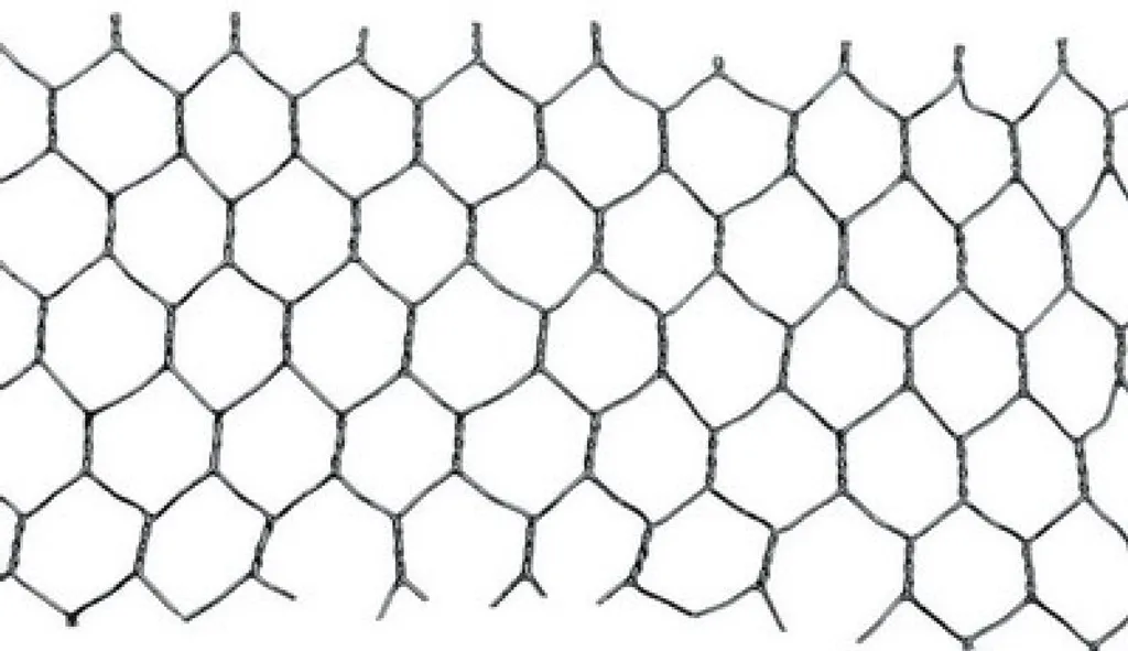 Rete esagonale HEX 25mm 1mm 1000mm PVC 25m in rotolo