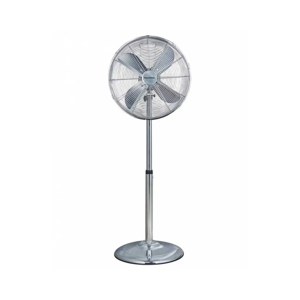 Fini la Chaleur Étouffante avec le Ventilateur de Sol Klausberg 27987 Inox