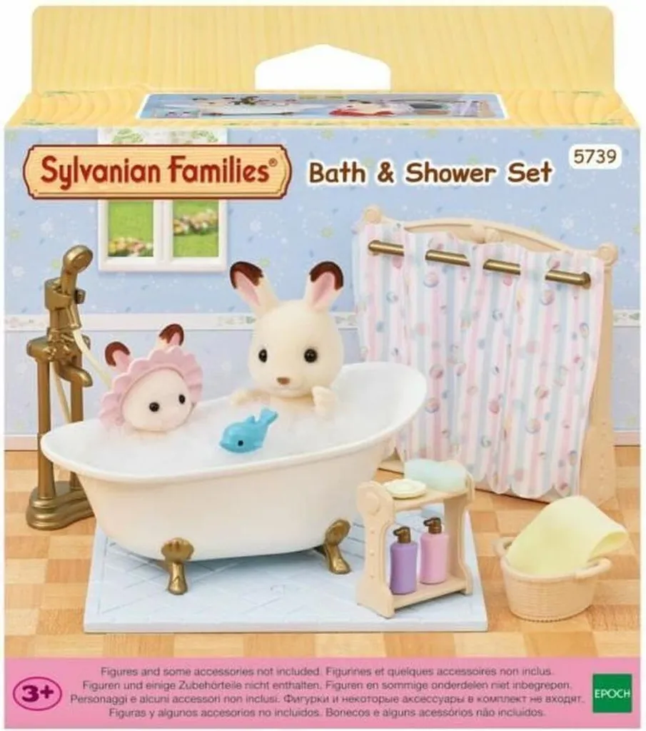Jouet d'Imitation Sylvanian Families 5739 Salon de Thé Elsa pour Enfants