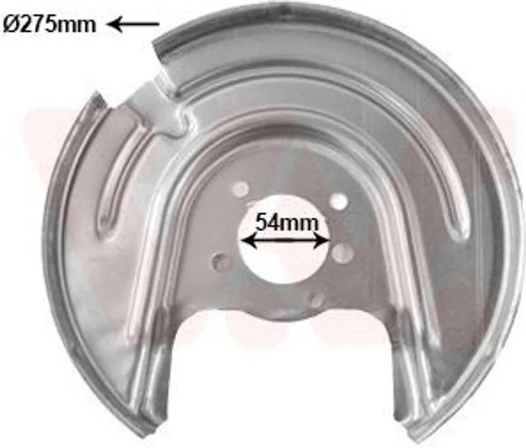 Analisi Tecnica VAN WEZEL 7624374 Piastra Protezione Freno Skoda Octavia