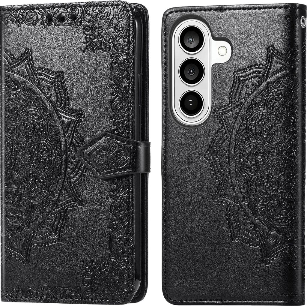 imoshion Mandala Bookcase pour Samsung Galaxy S26 - Noir Image du produit 