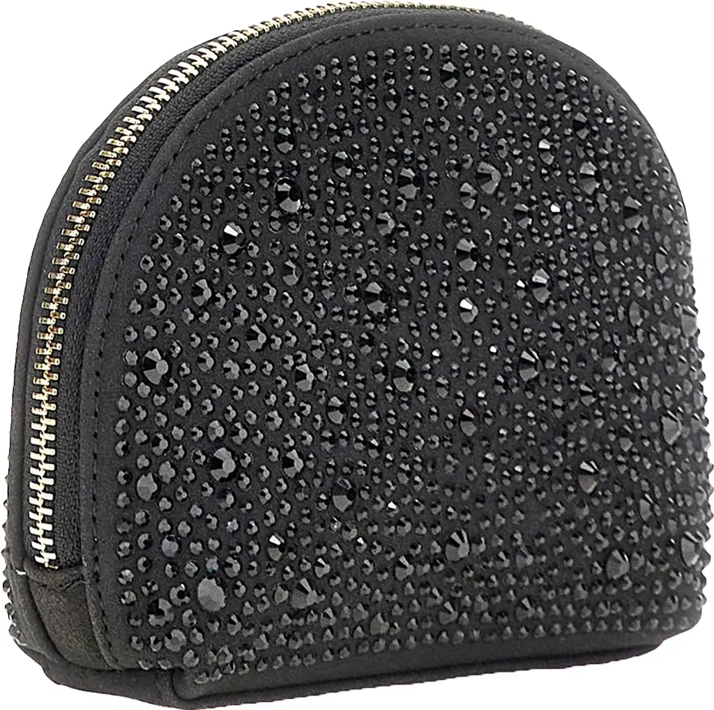 Petit sac Guess rigide format dôme zippé avec logo frontal premium