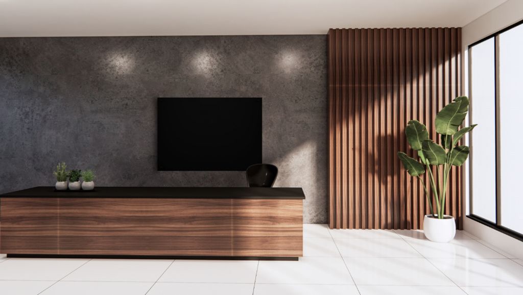 Magnetplatte, schwarz 60x30 cm - eine schwarze Kreidetafel, Produktbild 4