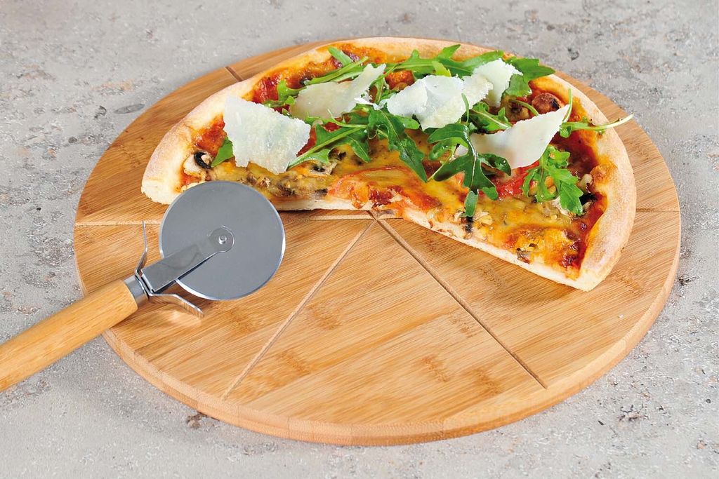 KESPER Doštička A Krájač Na Pizzu Ø 32 cm Bambus 58462 Obrázok produktu 
