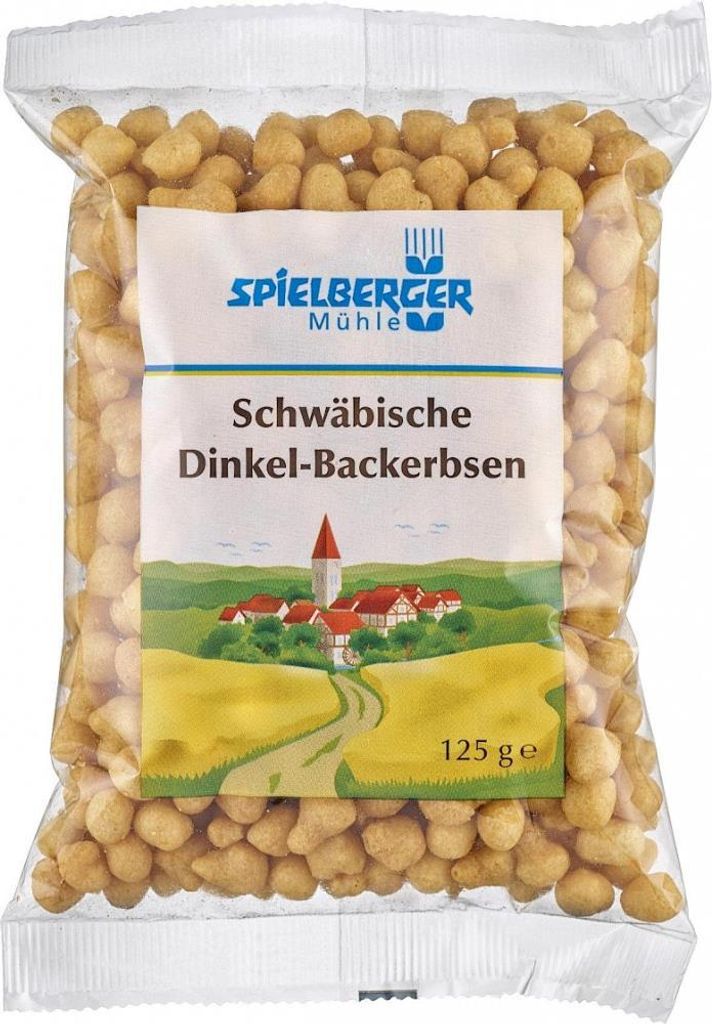 Švábsky špaldový pečený hrášok 125g Obrázok produktu 