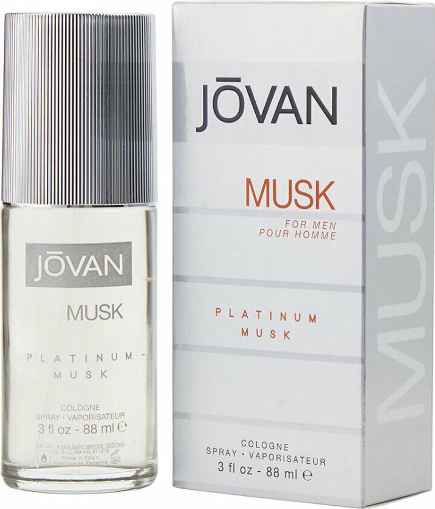 Jovan Musk Platinum Musk colonia per uomo 88 ml Immagine del prodotto 