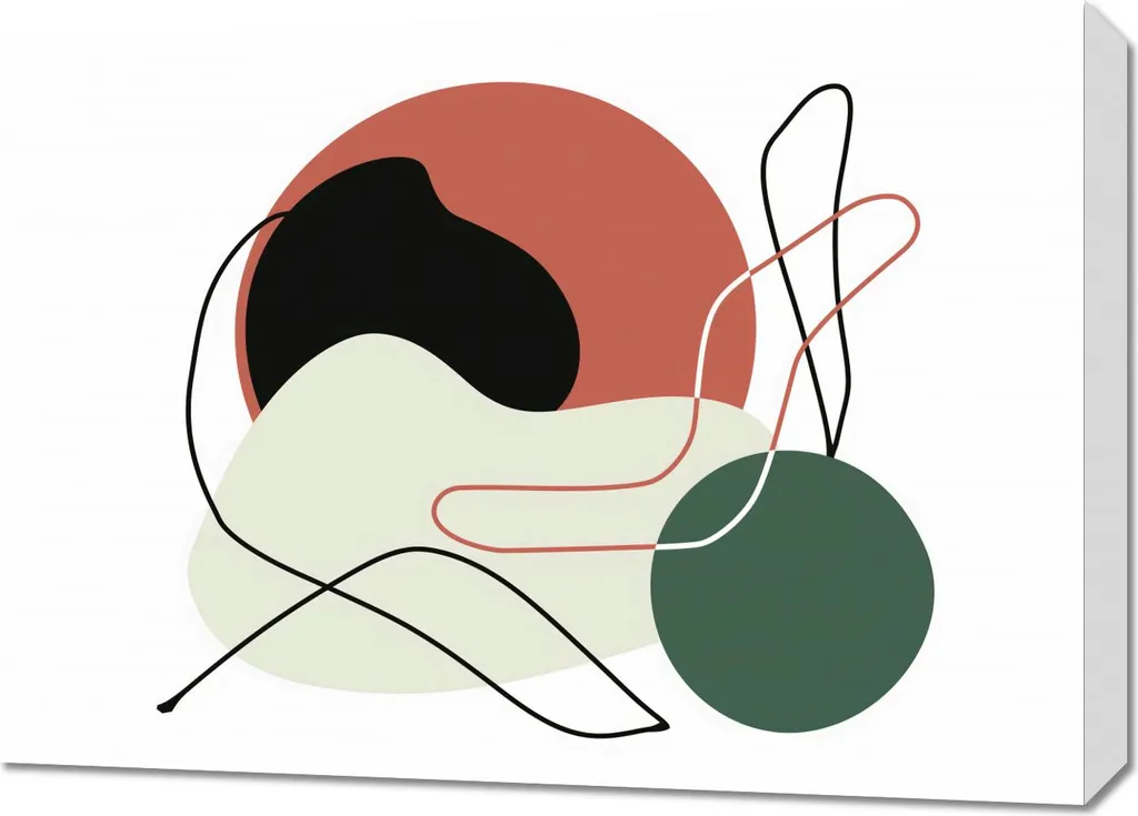 Tableau Mural Surfaces 70 x 50 cm - Décoration Murale Abstraite Design