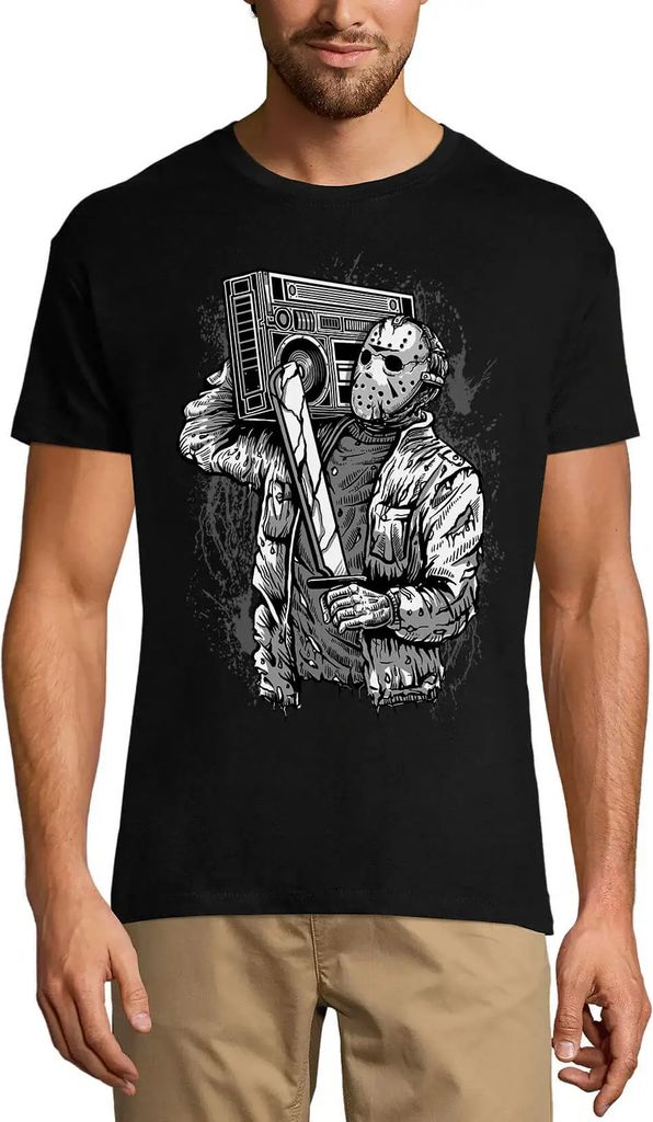 Herren Grafik T-Shirt Beatblood Musik - Gruseliges Shirt für Musiker – Beatblood Music - Scary Shirt For Musician – Öko-Verantwortlich Vintage