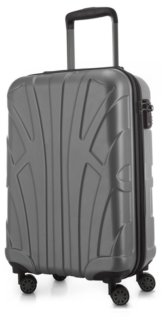 Suitline - leichtes Handgepäck 55x35x20 cm Flugzeug-Trolley 34 L Bordgepäck Hand-Koffer leicht Bord-Koffer 4 Rollen Kabinengepäck Hand Luggage T...