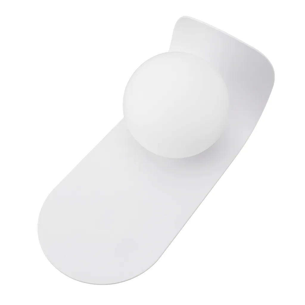 Abat-jour pour veilleuse murale compact avec fixation pince spéciale