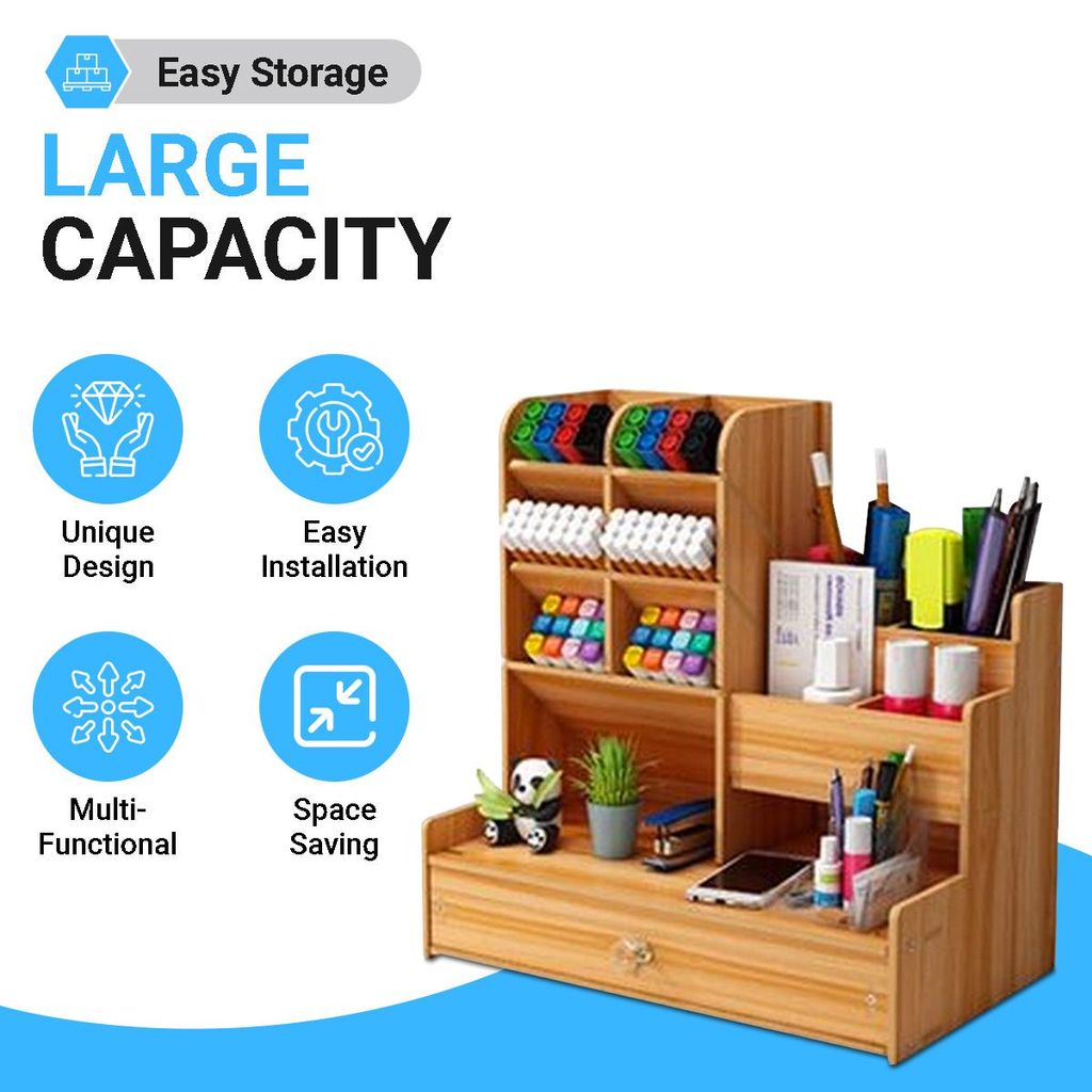MATERIALI DIDATTICI ORGANIZZATORE scrivania organizzatore file multifunzione ufficio EUR 15,22
