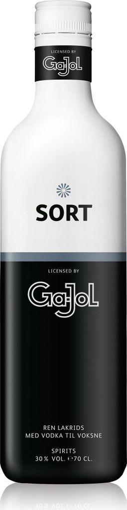 Ga-Jol Sort schwarz Vodka Shot 30% Vol. 0,7L