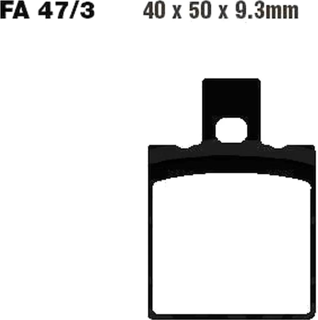 Plaquettes frein Pamoto Honda NSR 125 R 97-03 friction silencieuse