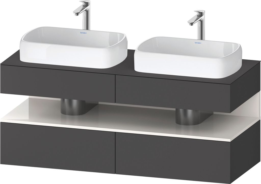 DURAVIT QA4767022490010 QTG KWTU WH Ek. 1400x550x600 Gt Mt. H