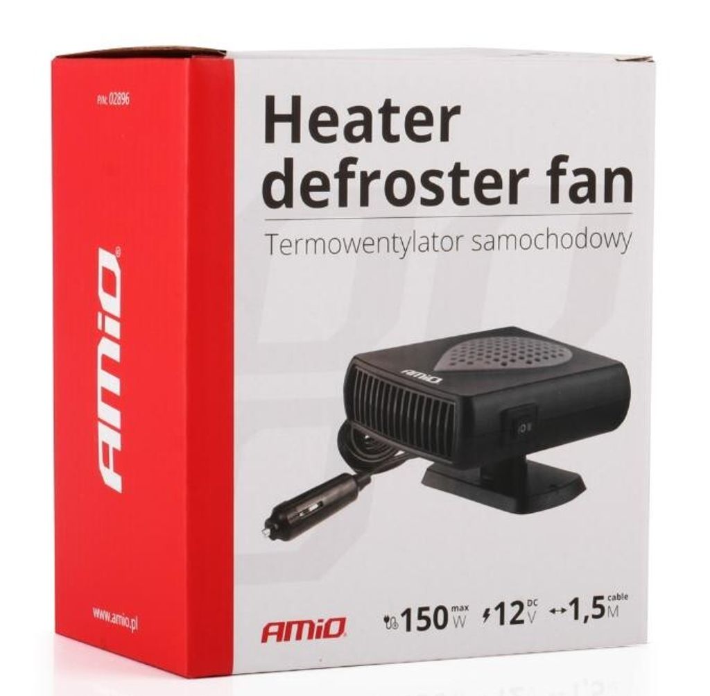Chauffage de voiture AMiO -12V 150W Image du produit 