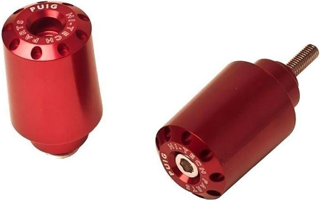 Puig Aluminium 9537r Lenkerendgewichte Rot Rot One Size
