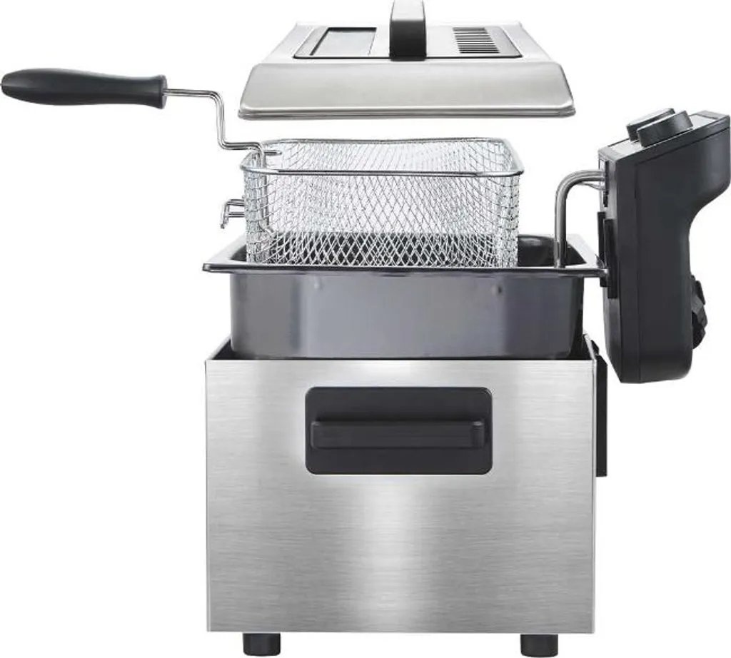 Friteuse semi-pro 5L 3000W Inox Little Balance 8522 - Cuisson Rapide