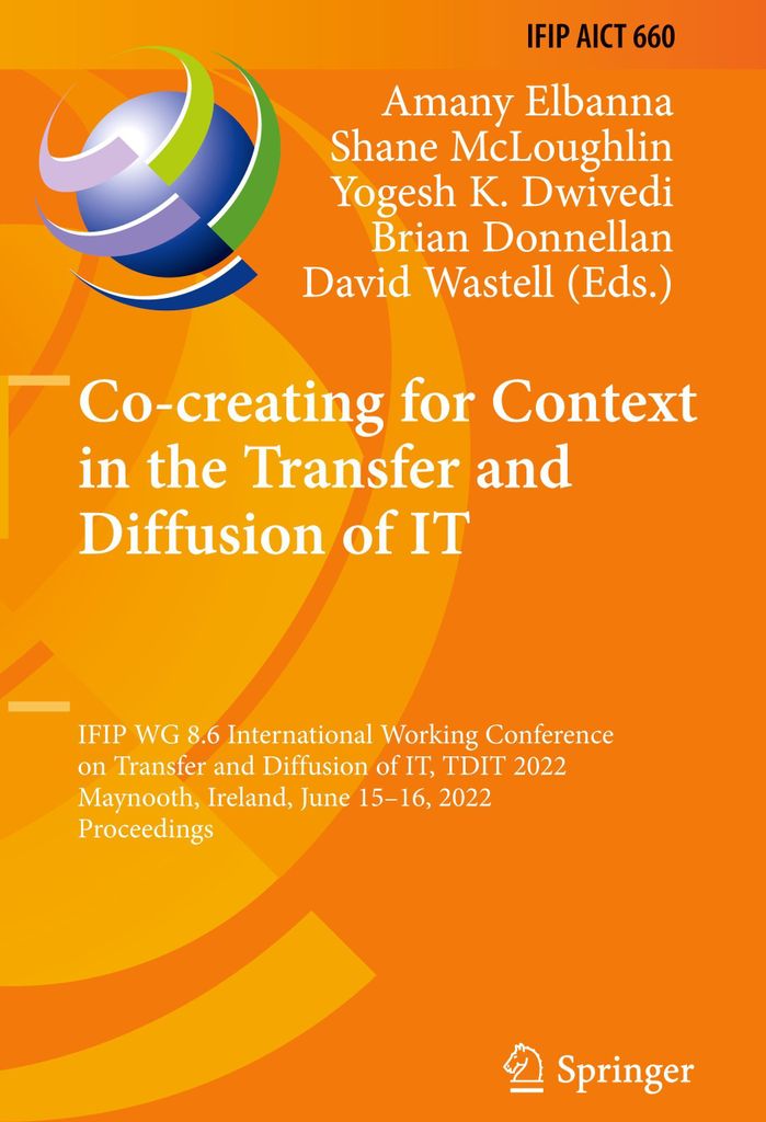 Co-creating for Context in the Transfer and Diffusion of IT